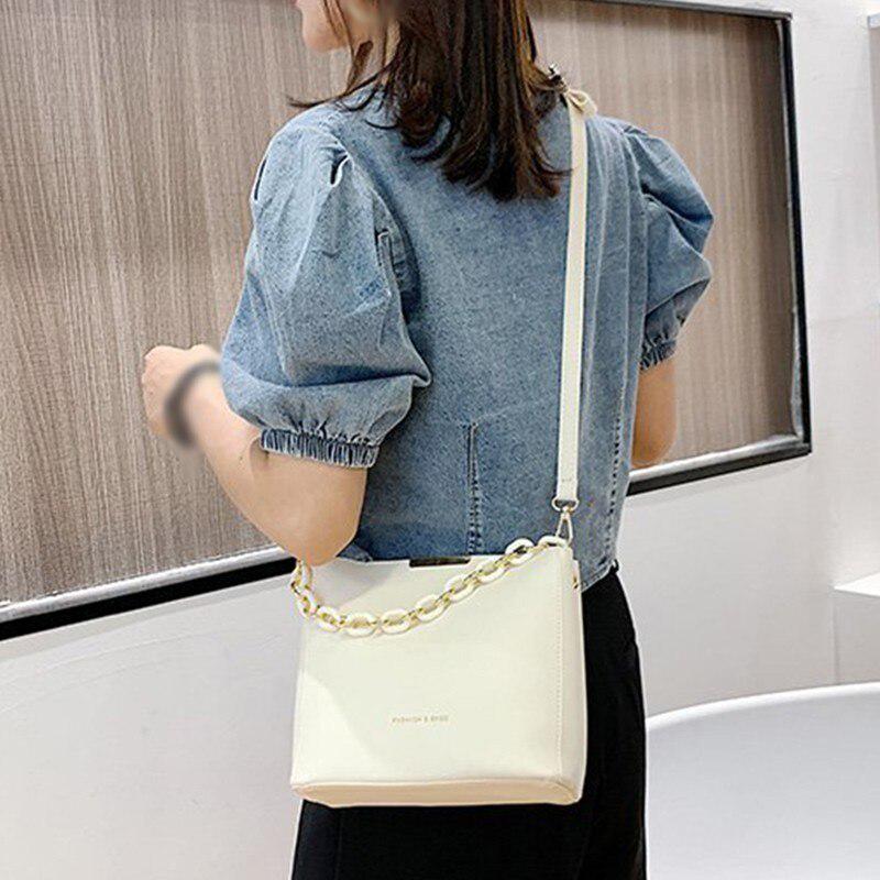 Mujeres bolsos tote nueva moda bolsos casuales de lujo para las niñas  simple pequeña cadena hombro bolso comprar a buen precio — entrega  gratuita, reseñas reales con fotos — Joom