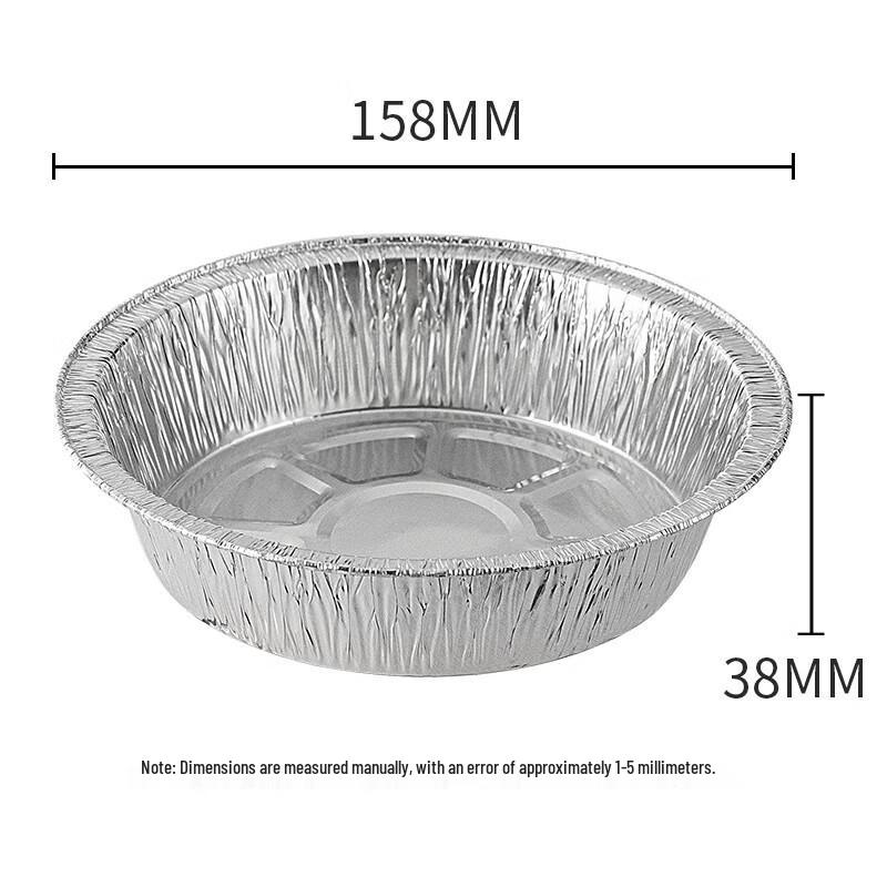 Faxilon 6-inch Aluminum Foil Baking Pans (20 Pack)