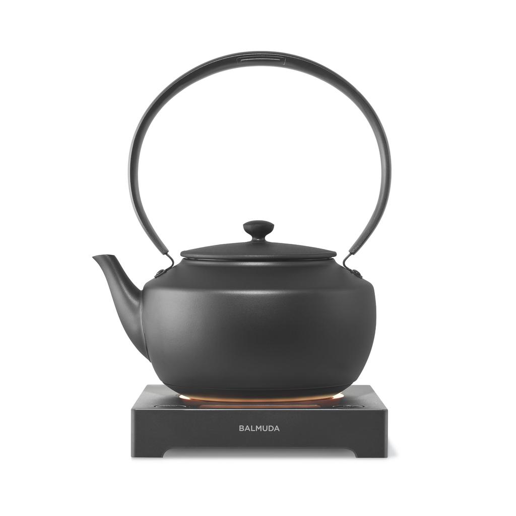 MoonKettle | Electric Kettle with Temperature Control, Black, BALMUDA Moon Kettle KPT02JP-BK, Released November 2012, Gift Available