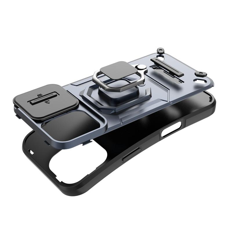 For iPhone 17 Case Slide Camera Phone Case For apple iPhone 17 Air iPhone 17 Pro Max Cover Armor PC Shockproof Back Cover Cases