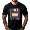 Lustige Diskette Für Nie Vergessen Computer Marke T-Shirt Herren T-Shirts St. Patrick's Day