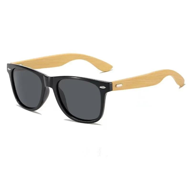 Wood Sunglasses Men Women Square Bamboo Women for Women Men Mirror Sun Glasses Oversize Retro Masculino Handmade