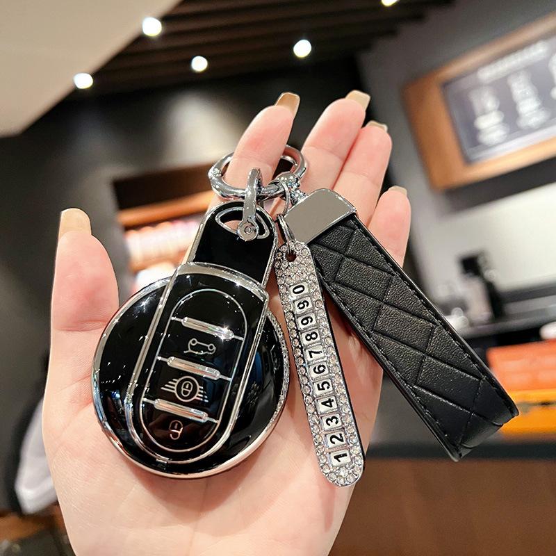Applicable BMW mini key case countryman cooper key case f54f55f56F60 shell ring female