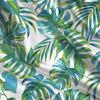 Women's Basic Short Sleeve Top Cotton Breathable Casual Tee with Tropical Plant Print, Ideal for Daily Outfits & Coffee Shop Visits.