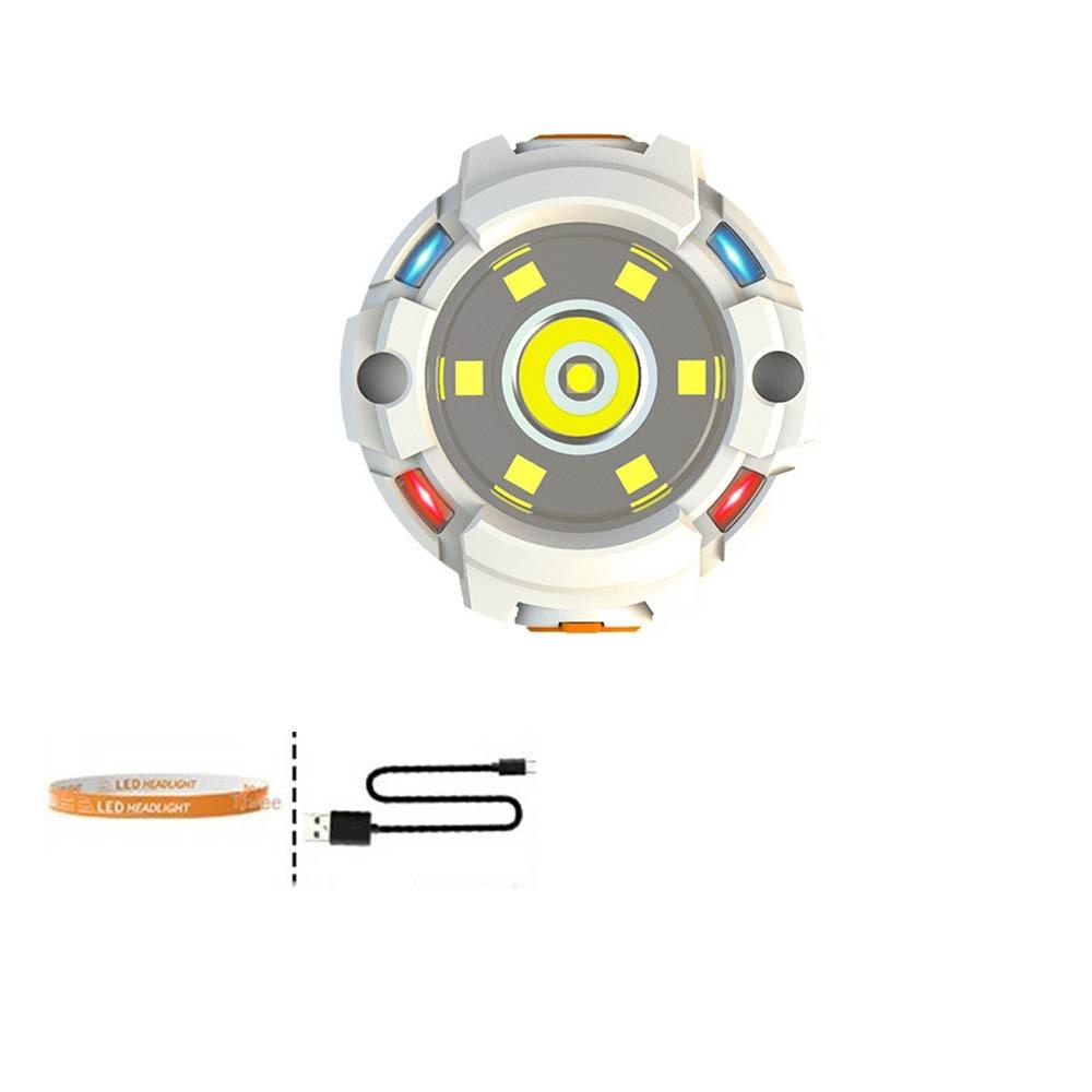 Waterproof Headlamp Flashlight Ultra Bright Hat Cip Light Portable Headlights  Outdoors