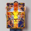 Lion and Cross Poster Customized Wall Art Vintage Metal Signs Retro Tin Plaque for Man Cave Modern Home Decoration Luxury Decor