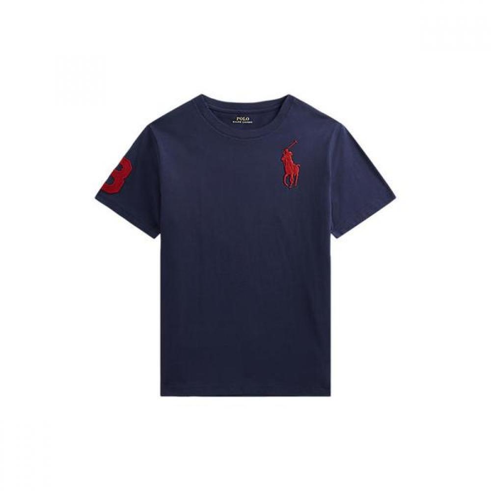 Polo Kids Boys 8 18 Years Old Big Pony Cotton Jersey Tee  Cwpotshy8020321410 S