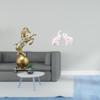 Modern Resin Horse And Elephant Art Figurine Set Unique Collectible Animal Sculptures for Living