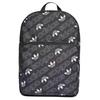 Originals Classic Logo All Over Print Large Capacity Polyester Backpack Unisex Backpack Black White DW9105