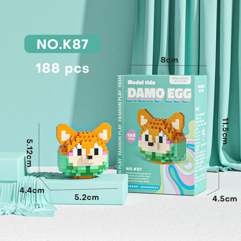 Stitch Building Blocks Anime Kawaii Cartoon mini Action Children's Figures Blocks Bricks Assemble DIY Toys Gift for Kids
