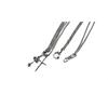 Bebello [Bs-273] 925 Silver Cross Chain Necklace
