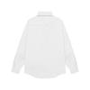 2026 Autumn New Product Chest Pocket Classic Invisible 3D Embroidered Small Love Casual Cotton Solid Color Long Sleeve Shirt