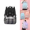 Stylish And Durable 2024 Girls School Backpack For Grades 2 To 6 With Cute Checkered Pattern