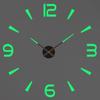 2D/3D Large Roman Numeral Acrylic Mirror Wall Clock Sticker Fashion DIY Quartz Clocks Watch Home Decoration Living Room Stickers
