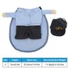 Thickened Warm Pet Winter Clothes Soft Lining Adjustable Fit Dog Warm Jacket Full Body Coverage Windproof Outer Layer
