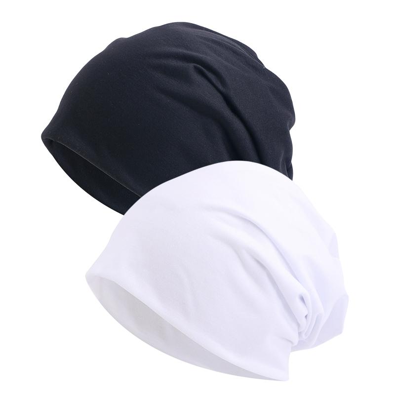 Unisex Beanie Hat  Autumn Winter Elastic Hat Outdoor Sport Headscarf Hip Hop Baseball Tennis Sport Running Accessories
