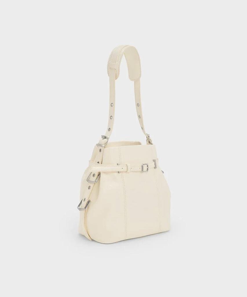 Charles & Keith Brina Belt Bucket Bag Ck2-10782545