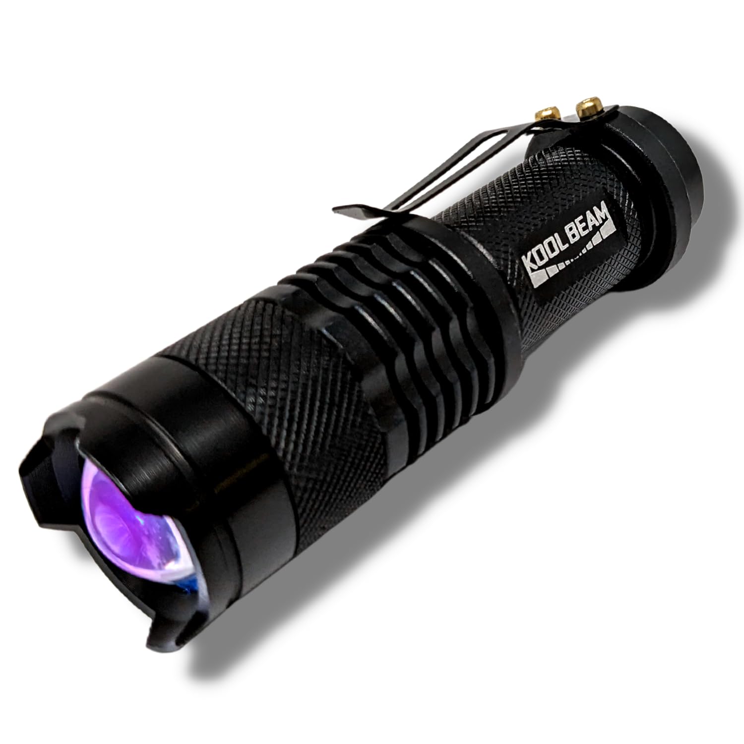 

KOOLBEAM KB-43 365nm Міні світлодіодний УФ Чорне світло, Працює від однієї батарейки AA, 365nm, для Анізакіди, Виявлення грибка та Кошачий грибок
