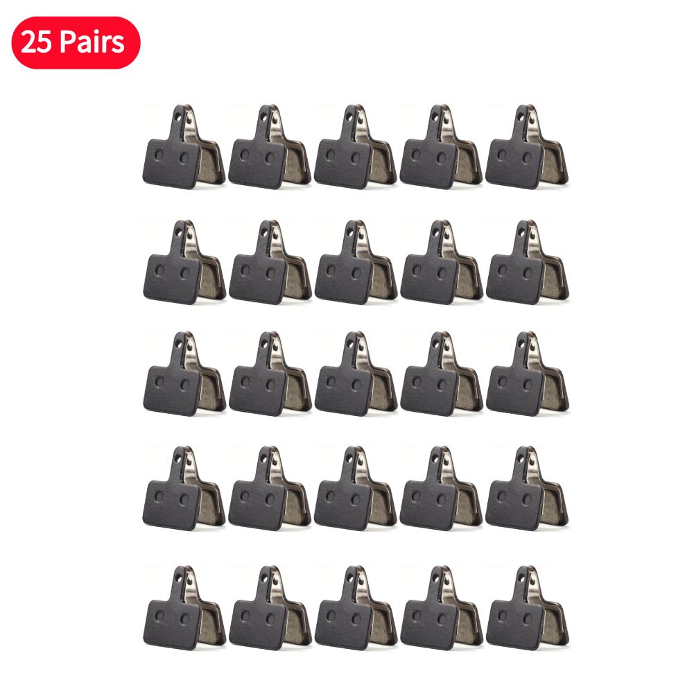 10/15/20/30/40/50 Pairs MTB Road Bicycle Disc Brake Pads for SHIMANO M375 M445 M446 Resin Semi-Metallic Cycling Brake Pad Parts