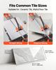 1200 mm Manual Tile Cutter, Upgraded Sliding Head Cutting Tool with Spring-Loaded Base, Angle Fence, Tungsten Carbide Cutting Wheel, Alignment Guide,