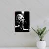 Stilfull Stevie Nicks Vintage Konsert Metallskylt, Väggkonst i Aluminium. Vattentålig, Idealisk för hem, bar, man cave & garage.