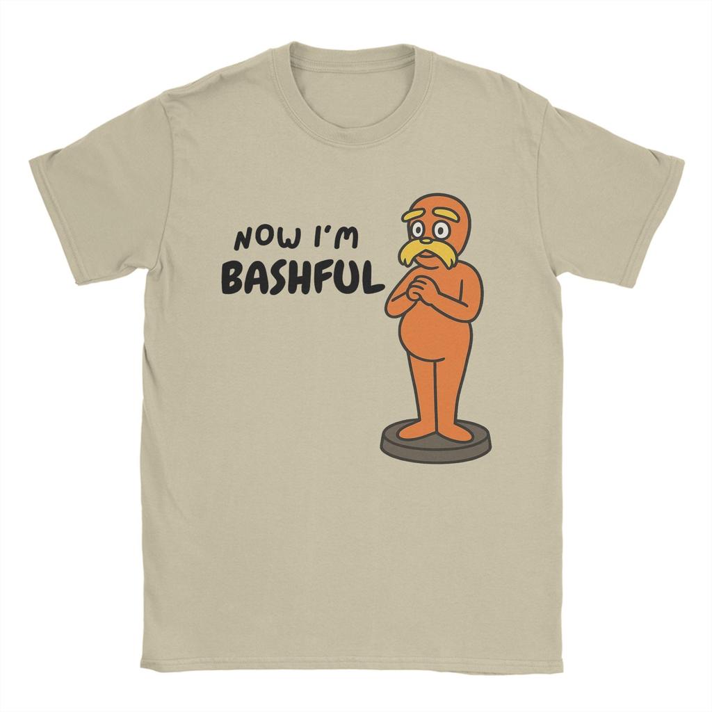 Men T-Shirt Ashby Lorax Bashful Novelty Cotton Tee Shirt Short Sleeve T Shirts Crewneck Clothes Gift Idea