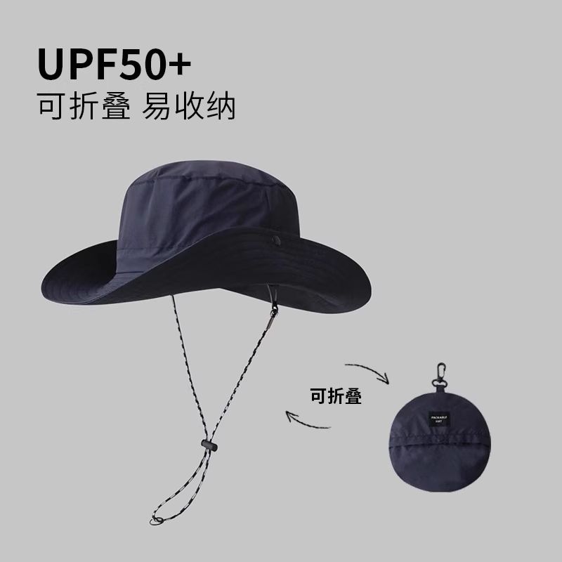 

Быстросохнущая водонепроницаемая шляпа для хранения для альпинизма, мужская и женская, большого обхвата головы, летняя, уличная, дышащая, солнцезащитная, от солнца, шляпа-ведро Navy Free size (55-59cm)