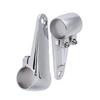 Chrome Motorcycle Headlight Side Mounting Front Fork Bracket for 35mm‑41mm Fork Tube