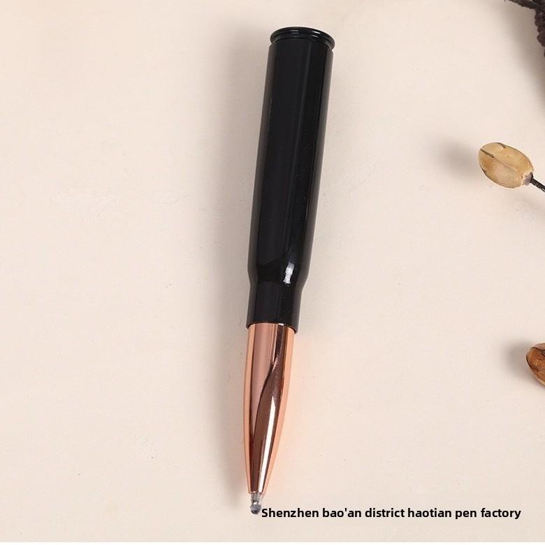 Eggshell Pen Metal Ballpoint Pen Barrel Customizable Logo Promotional Multi-function Bullet Pen Pocket Rotating Oil Pen Boxed