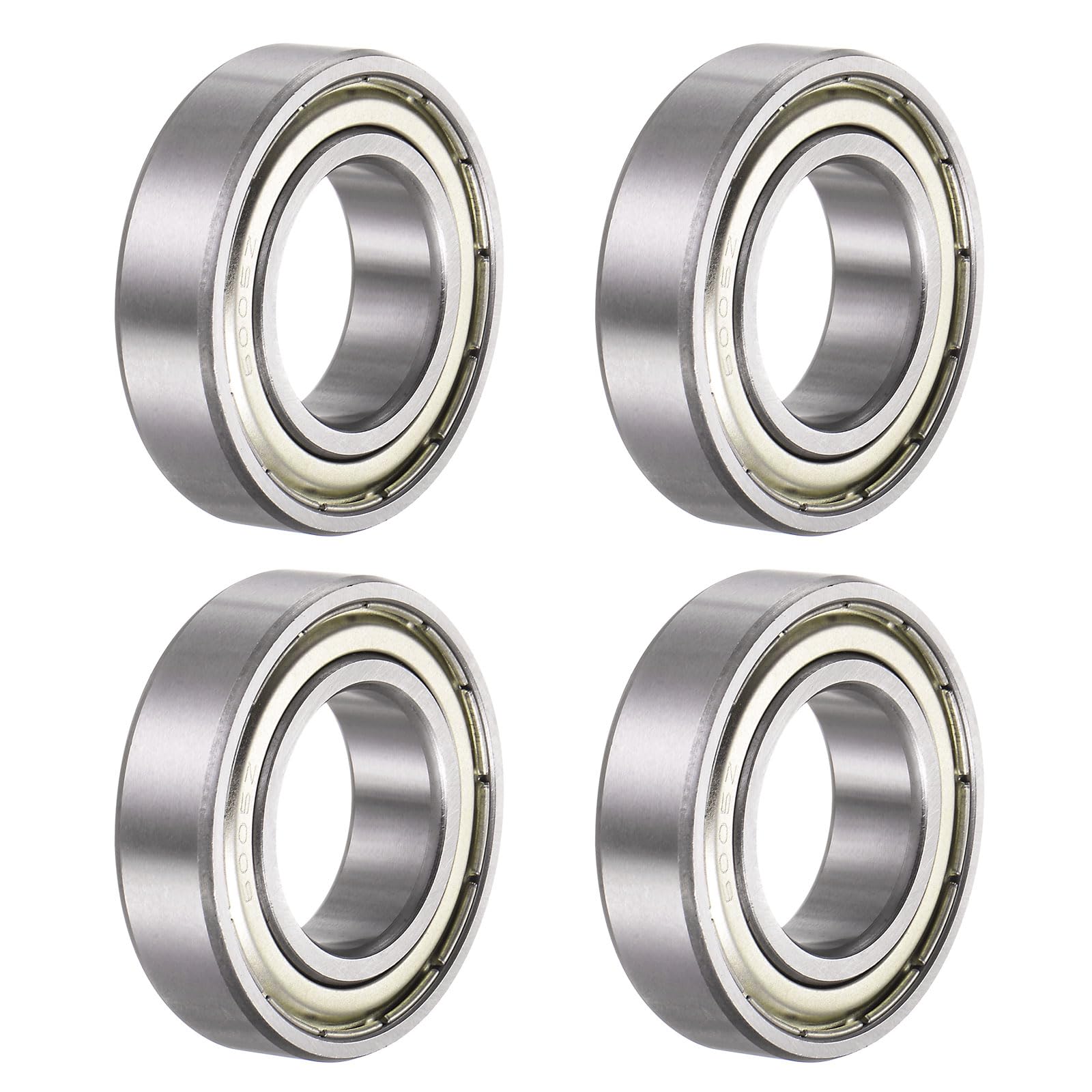 

uxcell 6005-ZZ Deep Groove Ball Bearings, 0.1 inch (25 mm) Inner Diameter, 1.9 inches 25mm x 47mm x 12mm срібний