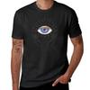 Camiseta Artwork Ojo de Mago Camiseta Oversize Top de Verano Camisetas Gráficas Ropa Estética Camisetas Hombre