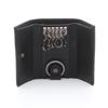 OMNIA Case with Bill Key Key Ring 5-Key Compartment, Men's Wallet, Holder, (Black)