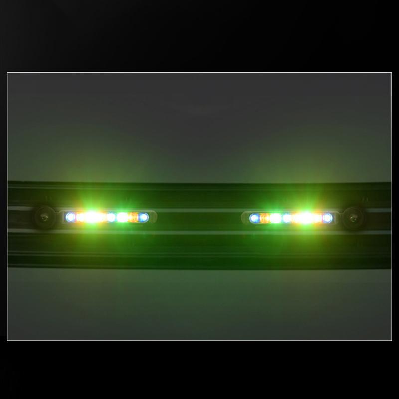 1Pc Car Led Daytime Headlight With Wind Powered Fan Floodlights Auxiliary Lighting Motorcycle Lamp For Modification