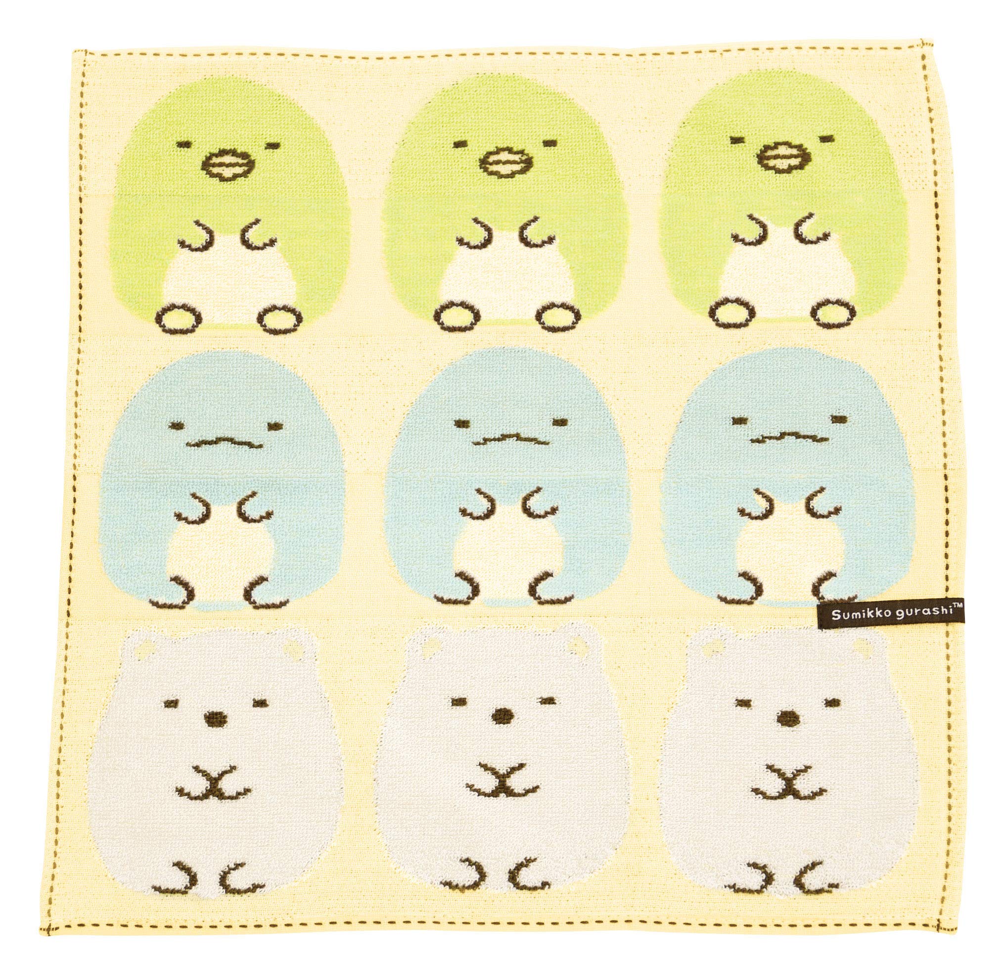 

Marushin Sumikko Gurashi Hand Antibacterial and Available in 3 6575017000 Towel, Cotton, Odor-Resistant, Sizes,