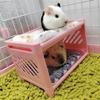 Piętrowe łóżko dla chomika Kącik dla małych zwierząt Ciepły domek-gniazdo Akcesoria