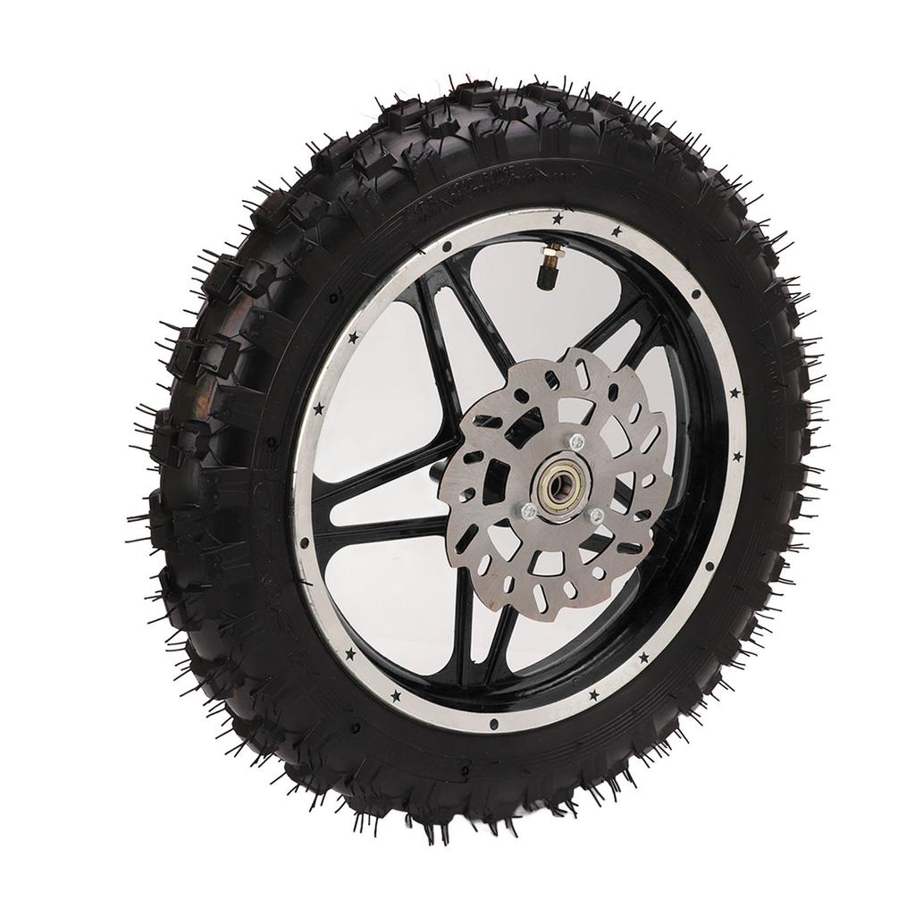 Vorderradbaugruppe 2.5-10 Rad Reifen 12MM Achsdurchmesser für Geländefahrzeug Motorrad Fahrrad