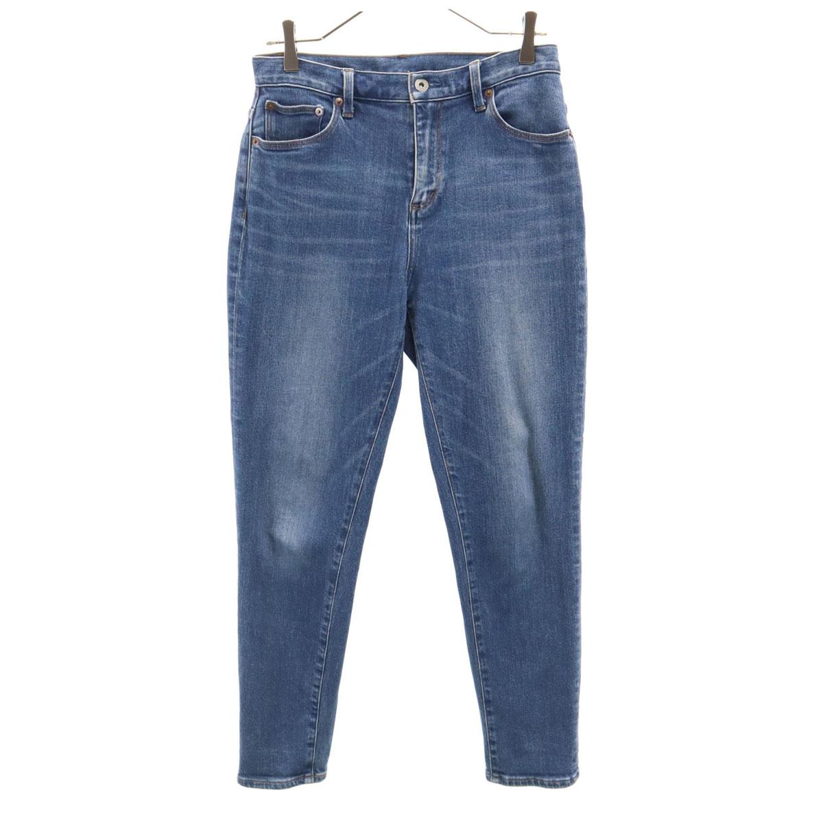 

URBAN RESEARCH DOORS Зауженные джинсы w38 Индиго синий стрейч джинсы Женские Б/у