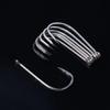 Fly Fishing Hook Long Shank Fishing Hook Barbed Fishhook Offset Narrow Bait Hook High Carbon Steel