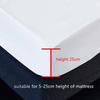1PC KPOP Fitted Sheet Demon-Hunters Soft Polyester Bed Cover Fitted Sheet With Elastic Band Huntrix Home Decor No Pillowcase