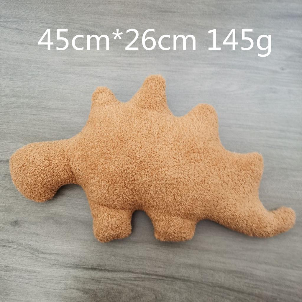 Dinosaur Chicken Nugget Doll Pillow Stegosaurus Tyrannosaurus Plush Toy