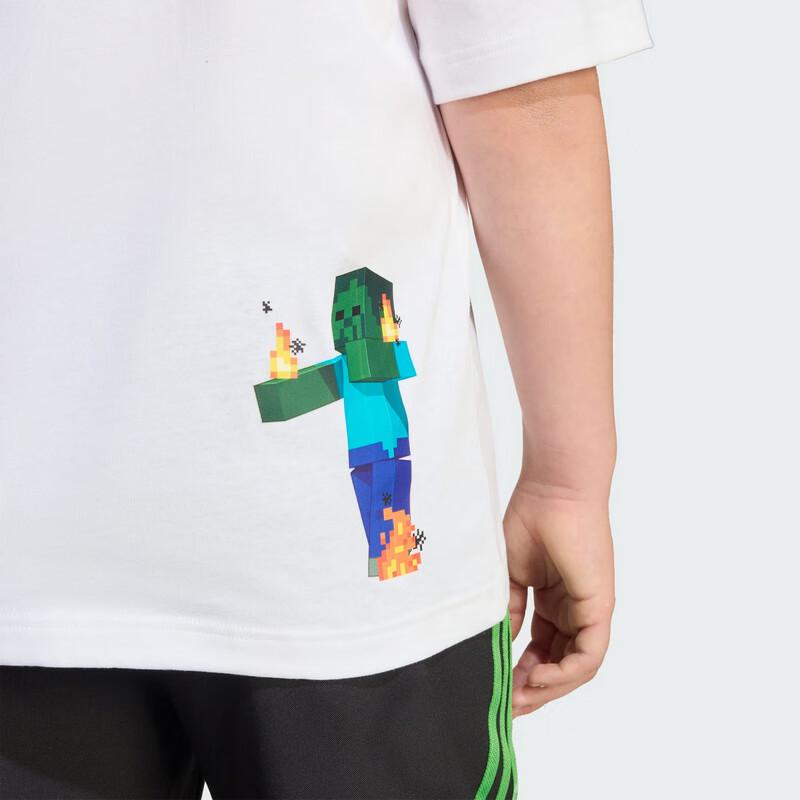 adidas Boy's Crewneck Short Sleeve T-shirt JW5326