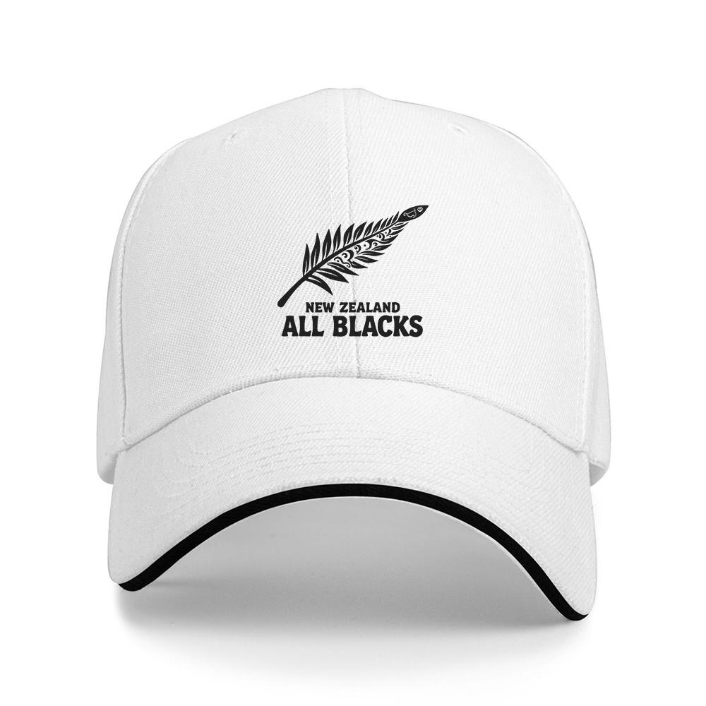 

1 шт. Бейсболка с логотипом регбийной команды Новой Зеландии All Blacks, легкая, машинная стирка, спортивный дизайн для бега, фитнеса One Size