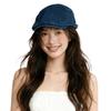 Retro Denim Newsboy Cap Adjustable Forward Flat Hat, Casual Versatile Face Slimming Artist Beret Hat for Men Women