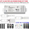 Professioneller Konstantspannungs-LED-Controller DC12-24V RF2.4GHz LED-Streifen-Treiber Dimmbar/CCD/RGB PWM LED-Dimmer Zuhause