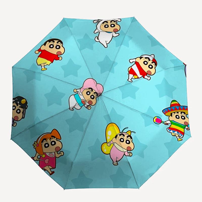 

1pc Crayon Shin-chan Automatic Cute Umbrella 8-Bone Design Compact Gear for Outdoor Travel, Perfect Gift for Friends or Family yy250829125