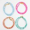 White Shell Heart Resin Beads Necklaces Bohemian DIY Choker Necklaces  Beach