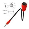 5Pin DIN Female to 3.5mm TRS Male Adapter Cord Connection Cable Wire for DIN 5Pin Devices and Sound Systems 19.69inch