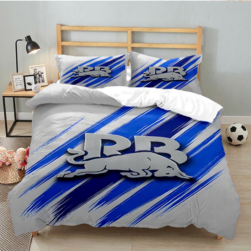3PCS Bulls Bedding Set Printed Duvet Cover Closure Includes 1 Duvet Cover & 2 Pillowcases for All Seasons Bedroom Decor