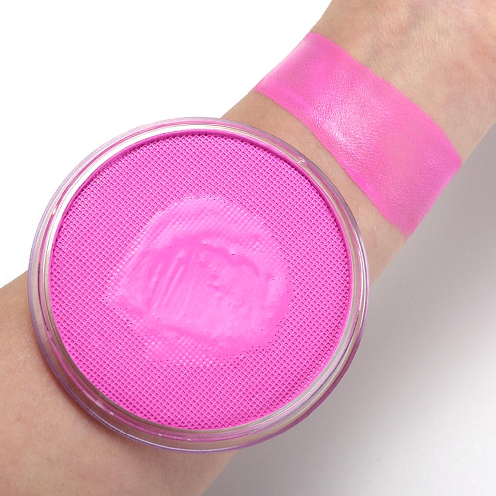 UV Barva na Obličej a Tělo Černá Světla Neonová Fluorescenční Svítící Barva Vodou Aktivovaná Make-up Malířský Pigment