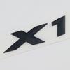 3D ABS Chrome Black Logo X1 Emblem Letters Nameplate Sticker Car Rear Trunk Badge For BMW X1 E84 F48 U11 Styling Accessories Uo2